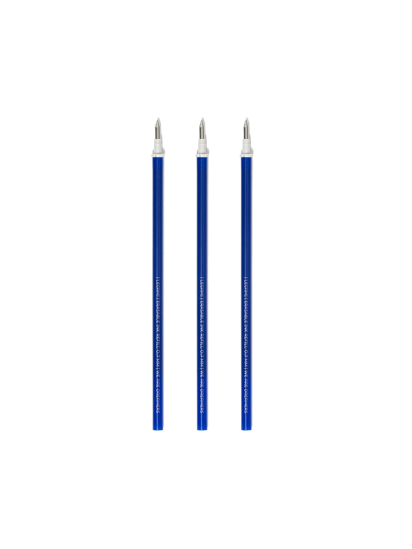 LEGAMI | Nachfüllung für radierbaren Gelstift 3er Pkg. Blue | 